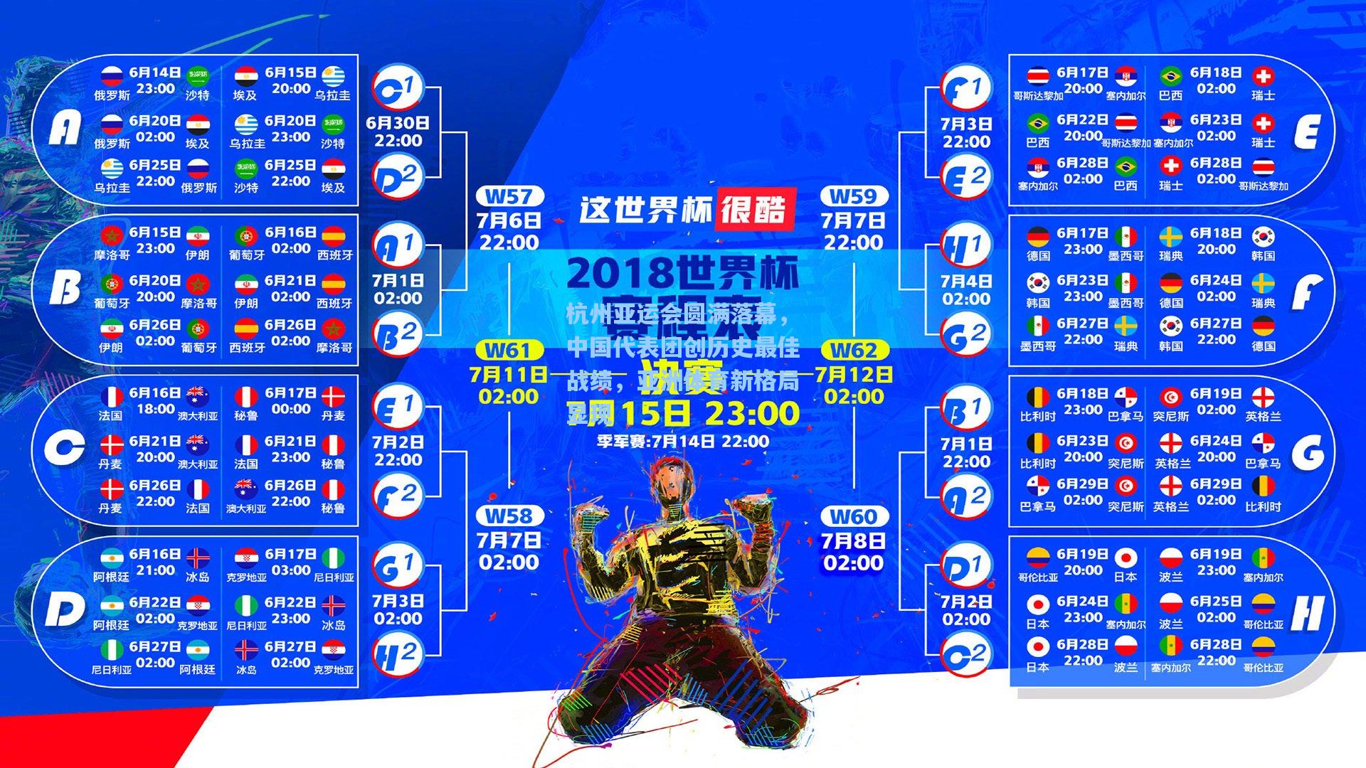 杭州亚运会圆满落幕，中国代表团创历史最佳战绩，亚洲体育新格局显现